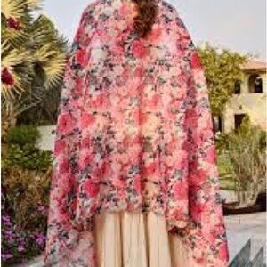 Floral Patterned Wrap